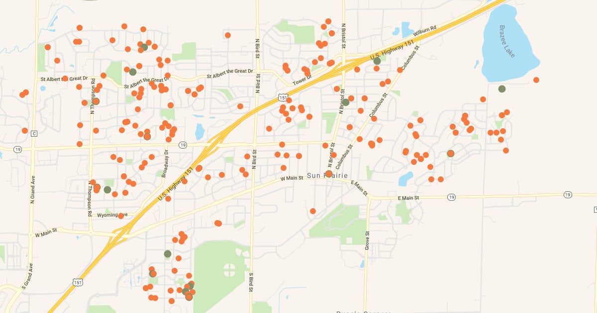 sun-prairie-window-replacement-projects-map sun-prairie-window-replacement-projects-map